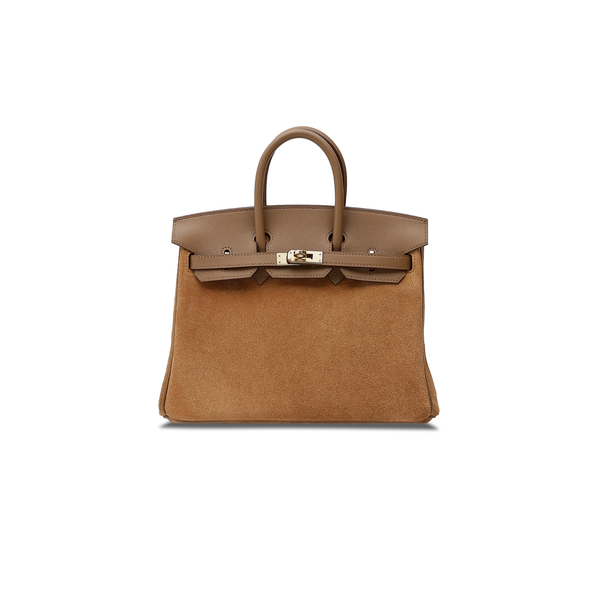 HERMES BIRKIN 25 3G ALEZAN CHESTNUT BAG 2376731 (25*20*13cm)